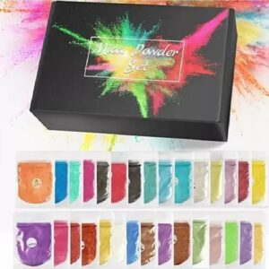 set de 30 colorantes en polbo para resina