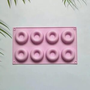 molde de silicona dona x8