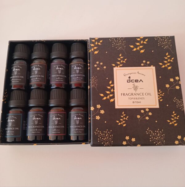 Set de 8 esencias haceites aromaticos