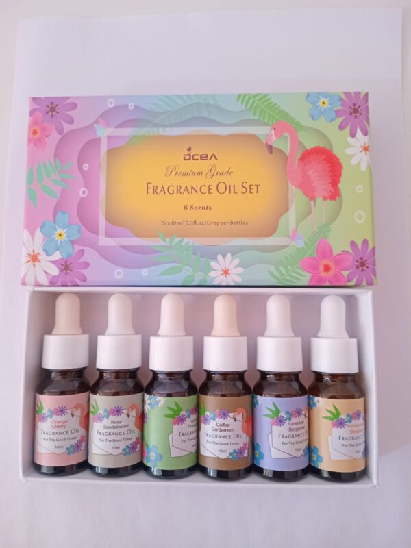 Set de 6 aceites