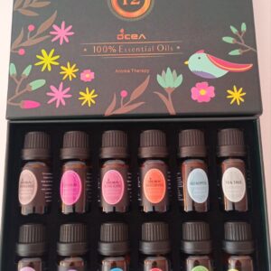 set de 12  aceites esenciales