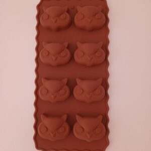 Molde bombón forma búho