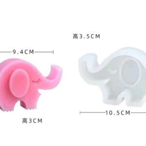Molde de silicona forma de elefante H33-044K2