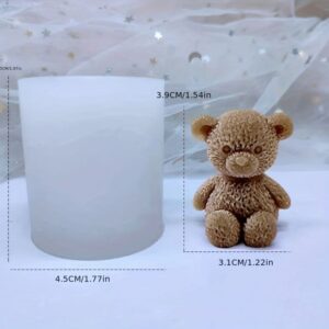 Molde de silicona porma oso H33-044Q2