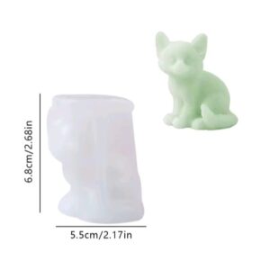 Molde de silicona gato H33-044V2