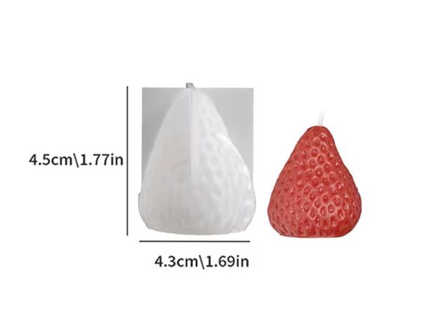 Molde de silicona frutilla H33-044X2