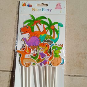 decoracion para tortas de dinosaurio