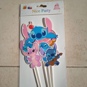 decoración para tortas de stitch