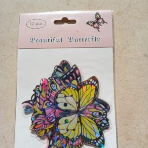 mariposas decorativas para tortas x12
