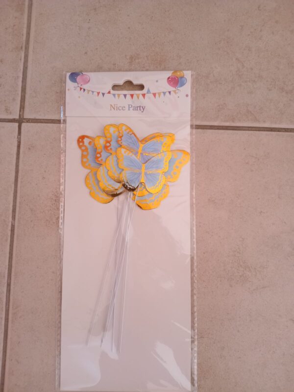 mariposas decorativas para tortas