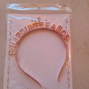 vinchas de feliz cumpleaños