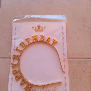 vincha hapy birthday