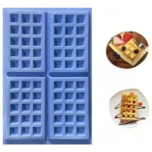 molde silicona waffles