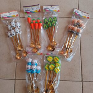 cucharas con decoración
